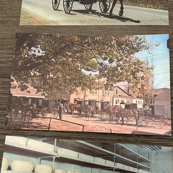 Vintage RPPC Amish country post cards Ohio and Pennsylvania - Picture 5 of 13